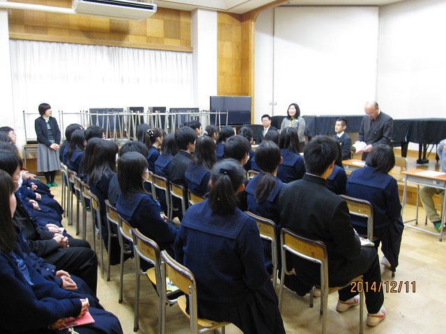 音楽科研修旅行 2 兵庫県立西宮高等学校